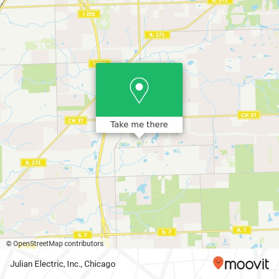 Julian Electric, Inc. map