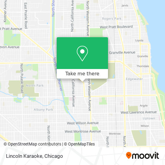 Lincoln Karaoke map