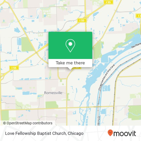 Love Fellowship Baptist Church map
