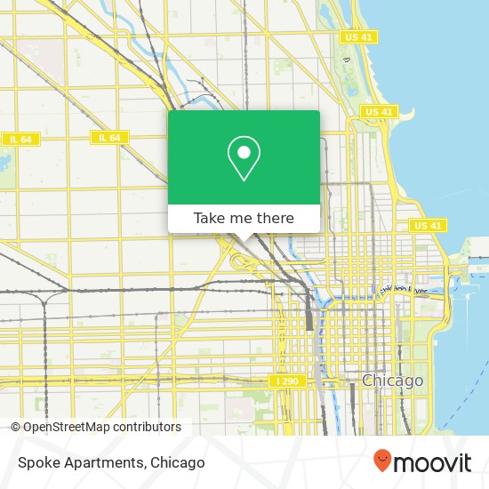 Spoke Apartments map