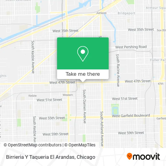 Birrieria Y Taqueria El Arandas map