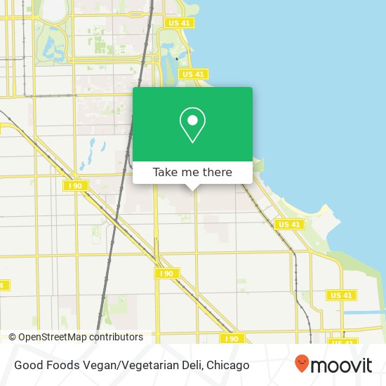 Good Foods Vegan / Vegetarian Deli map