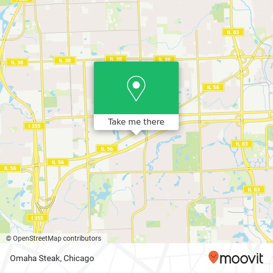 Omaha Steak map
