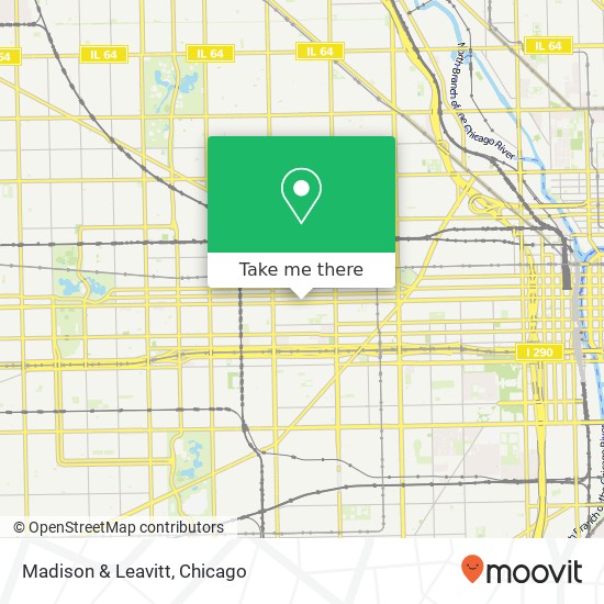 Madison & Leavitt map