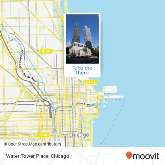 Water Tower Place map