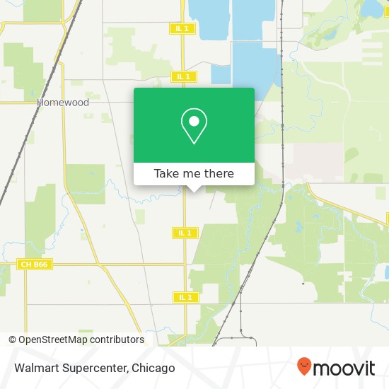 Walmart Supercenter map