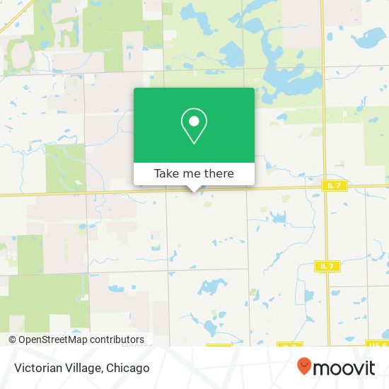 Mapa de Victorian Village