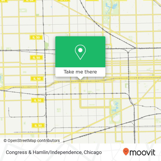 Congress & Hamlin/Independence map