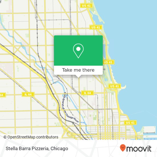 Mapa de Stella Barra Pizzeria