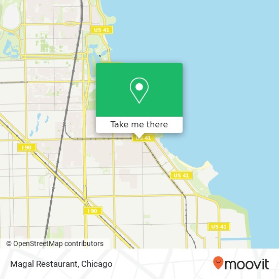 Magal Restaurant map
