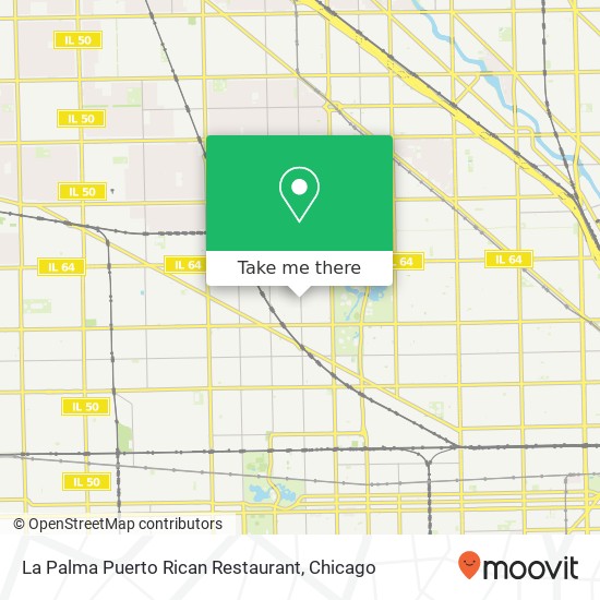 La Palma Puerto Rican Restaurant map