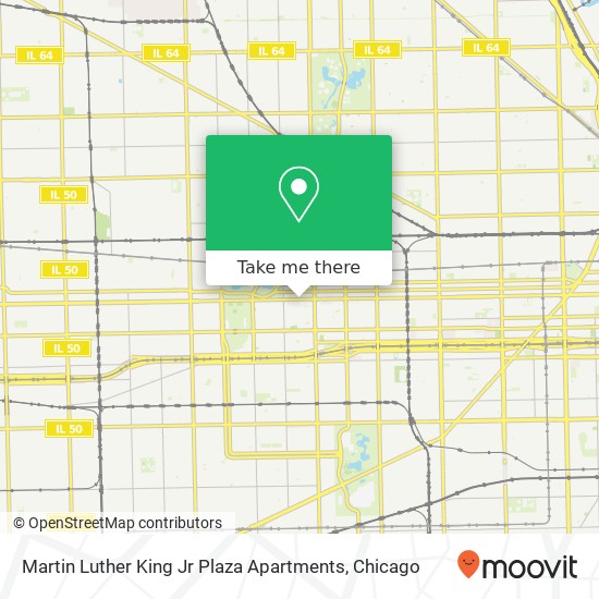 Martin Luther King Jr Plaza Apartments map