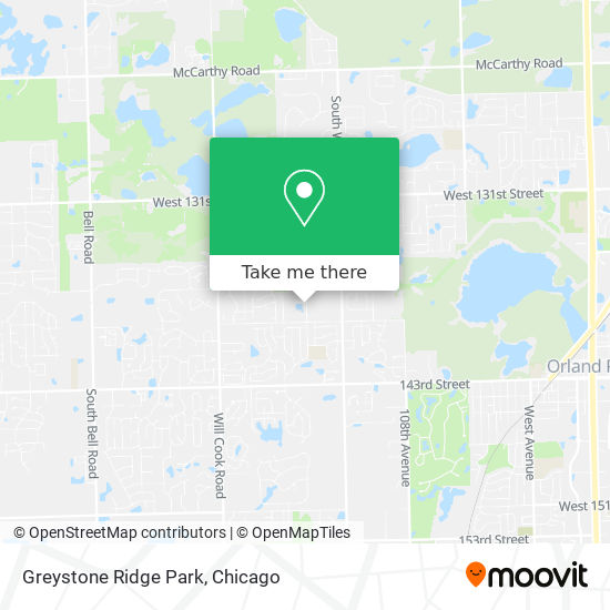 Greystone Ridge Park map