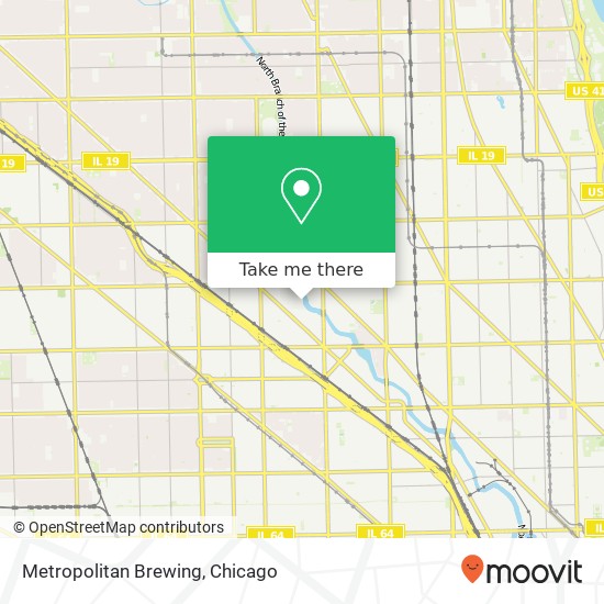 Metropolitan Brewing map