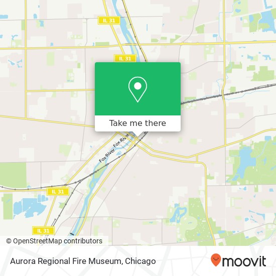 Aurora Regional Fire Museum map
