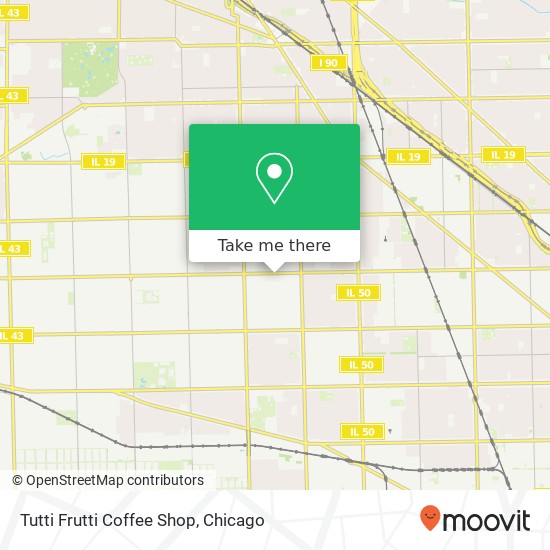 Mapa de Tutti Frutti Coffee Shop