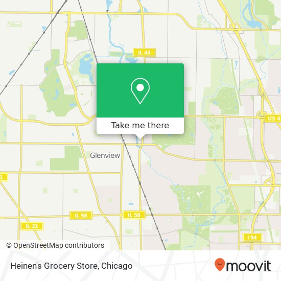 Heinen's Grocery Store map