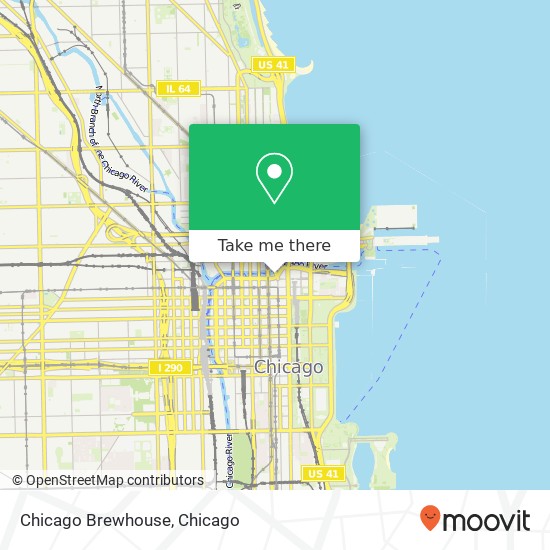 Mapa de Chicago Brewhouse