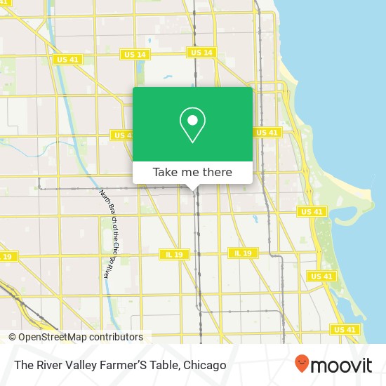 The River Valley Farmer’S Table map