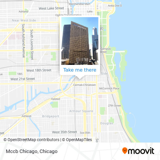 Mapa de Mccb Chicago