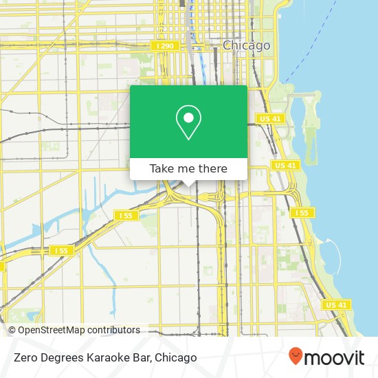 Zero Degrees Karaoke Bar map