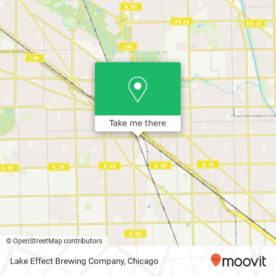 Lake Effect Brewing Company map