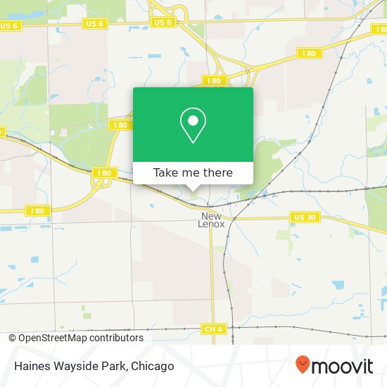 Mapa de Haines Wayside Park