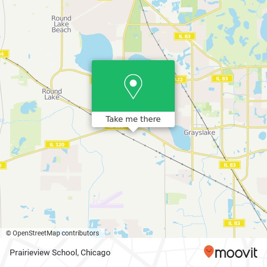 Mapa de Prairieview School