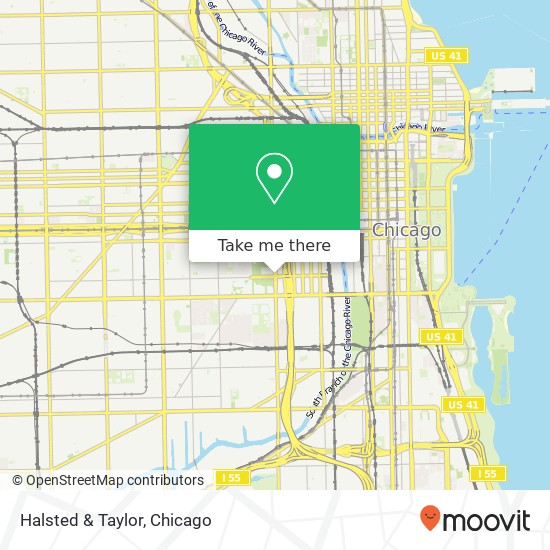 Halsted & Taylor map