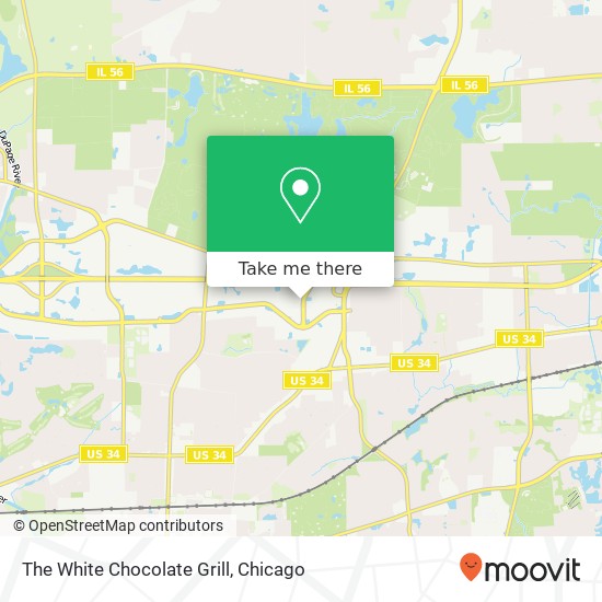 Mapa de The White Chocolate Grill