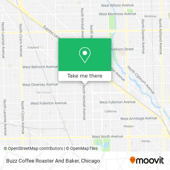 Mapa de Buzz Coffee Roaster And Baker