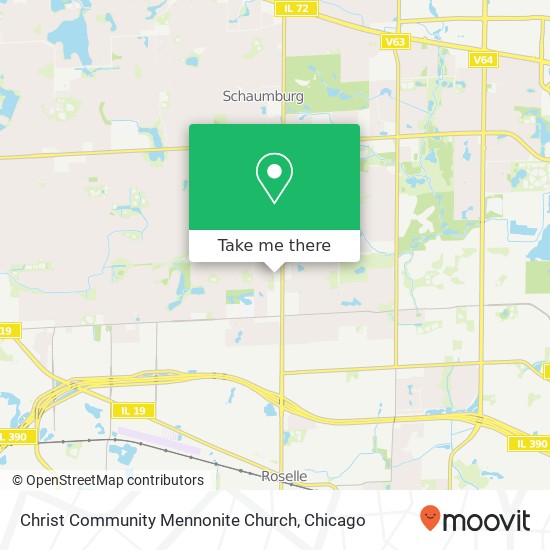 Mapa de Christ Community Mennonite Church