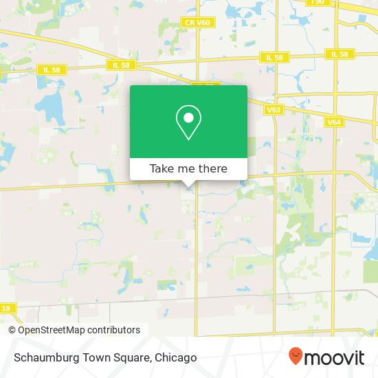 Schaumburg Town Square map