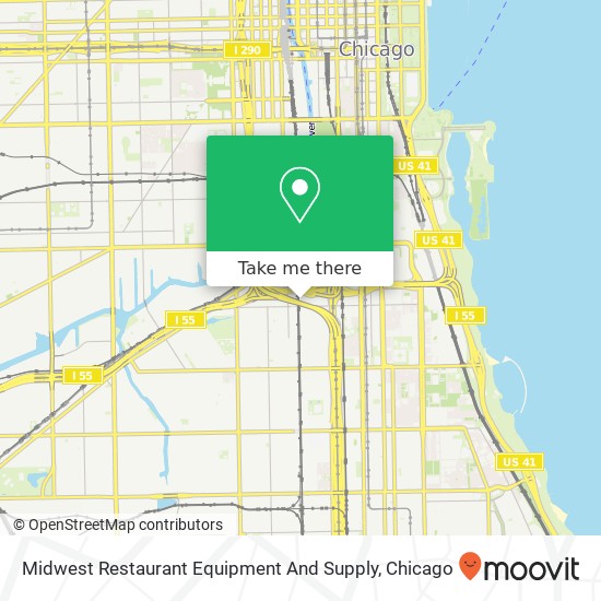 Mapa de Midwest Restaurant Equipment And Supply