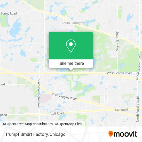 Trumpf Smart Factory map