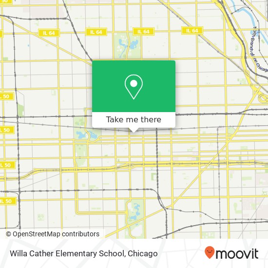 Mapa de Willa Cather Elementary School