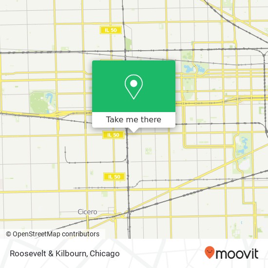 Roosevelt & Kilbourn map