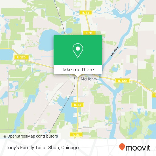 Mapa de Tony's Family Tailor Shop