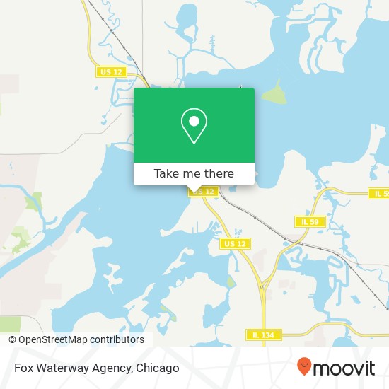 Fox Waterway Agency map