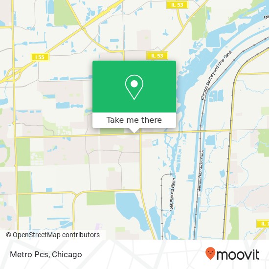 Metro Pcs map