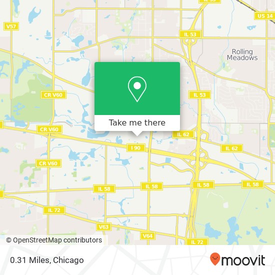 0.31 Miles map
