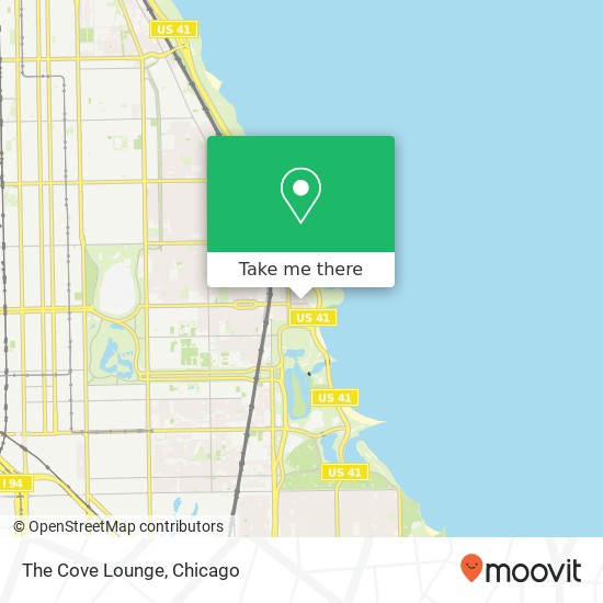 Mapa de The Cove Lounge