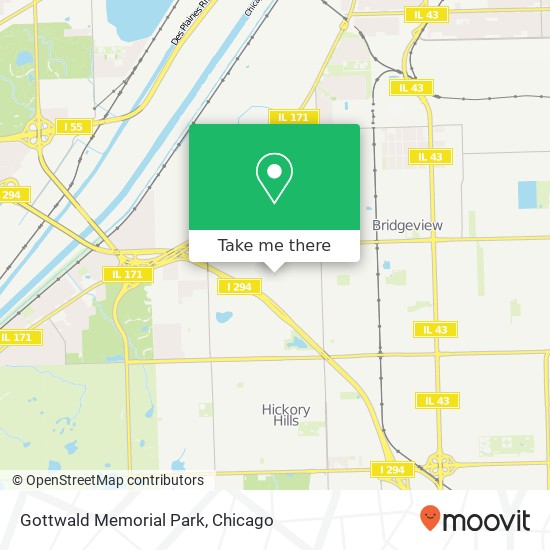 Gottwald Memorial Park map