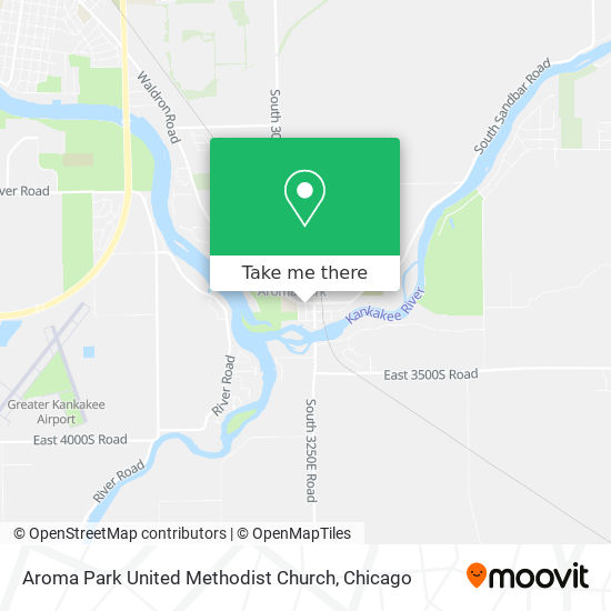 Aroma Park United Methodist Church map