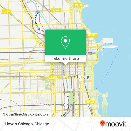 Lloyd's Chicago map