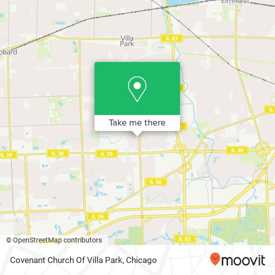 Mapa de Covenant Church Of Villa Park