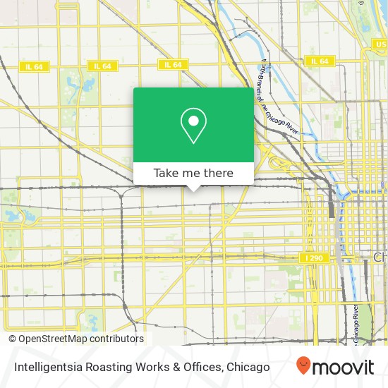 Intelligentsia Roasting Works & Offices map