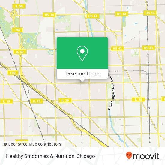 Healthy Smoothies & Nutrition map