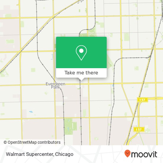 Mapa de Walmart Supercenter