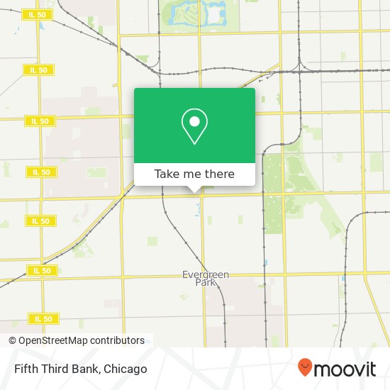 Fifth Third Bank map